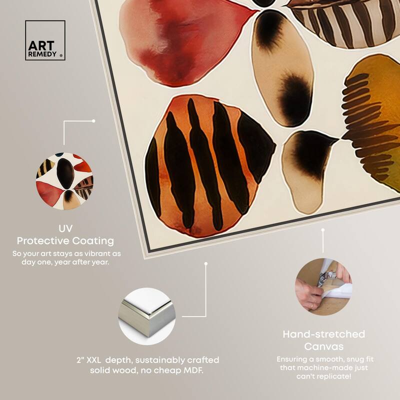 Assembled Pieces II Canvas by Art Remedy