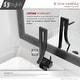 preview thumbnail 18 of 22, STYLISH Single Handle Bathroom Faucet for Single Hole Brass Vessel Mixer Tap - Faucet Height: 17 1/2" | Spout Height: 8"