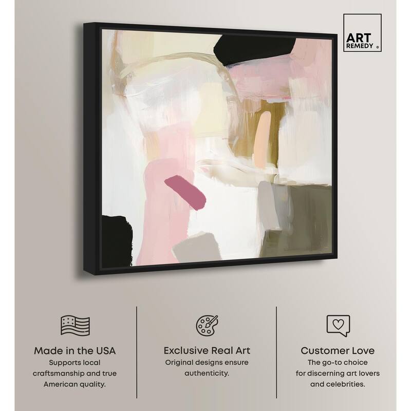 Dynamic Color III Canvas by Art Remedy