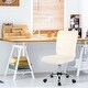preview thumbnail 24 of 28, Gymax Armless Leisure Office Chair Adjustable Swivel Task Chair