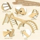 preview thumbnail 5 of 19, Kids Foldable Triangle Set Toddler Wood Montessori Climbing Toys