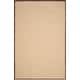 preview thumbnail 129 of 140, SAFAVIEH Natural Fiber Carmit Casual Border Sisal Rug 6' x 9' - Maize/Brown