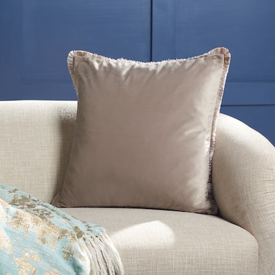 SAFAVIEH Dalon 18-inch Faux Fur Pillow