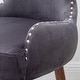 preview thumbnail 42 of 43, Roundhill Furniture Lindale Mid-century Modern Velvet Accent Chair