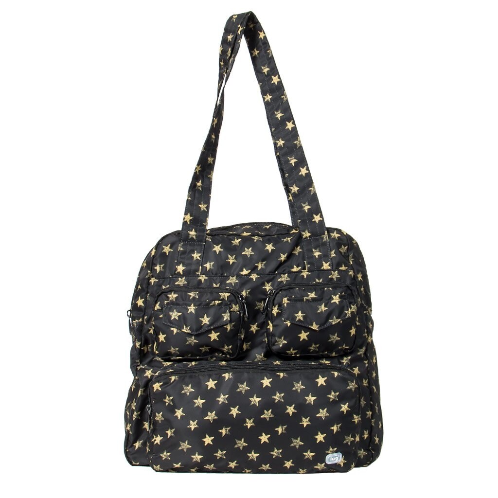 Shop Lug Women S Puddle Jumper Travel Duffle Bag Rockstar Black Size One Size One Size Overstock 28821580