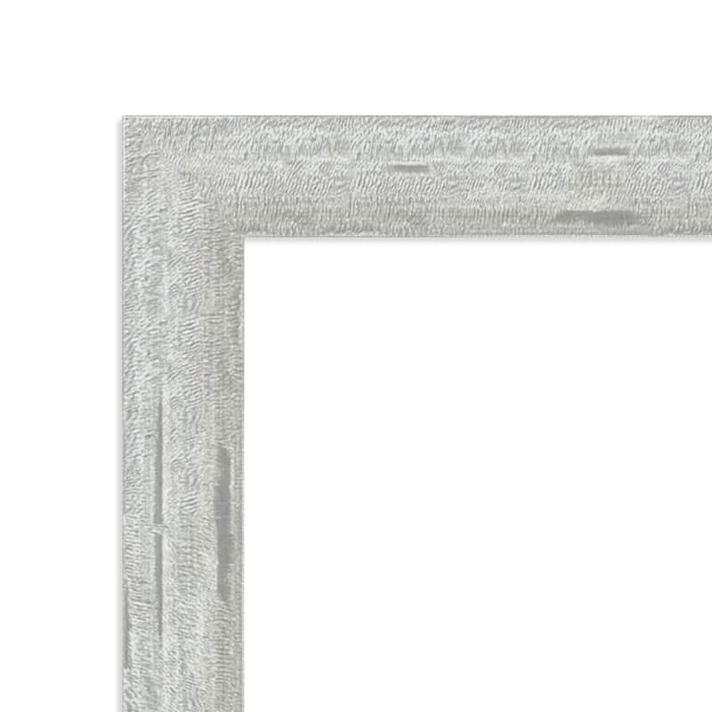 Amanti Art Imprint Silver Framed Magnetic Board