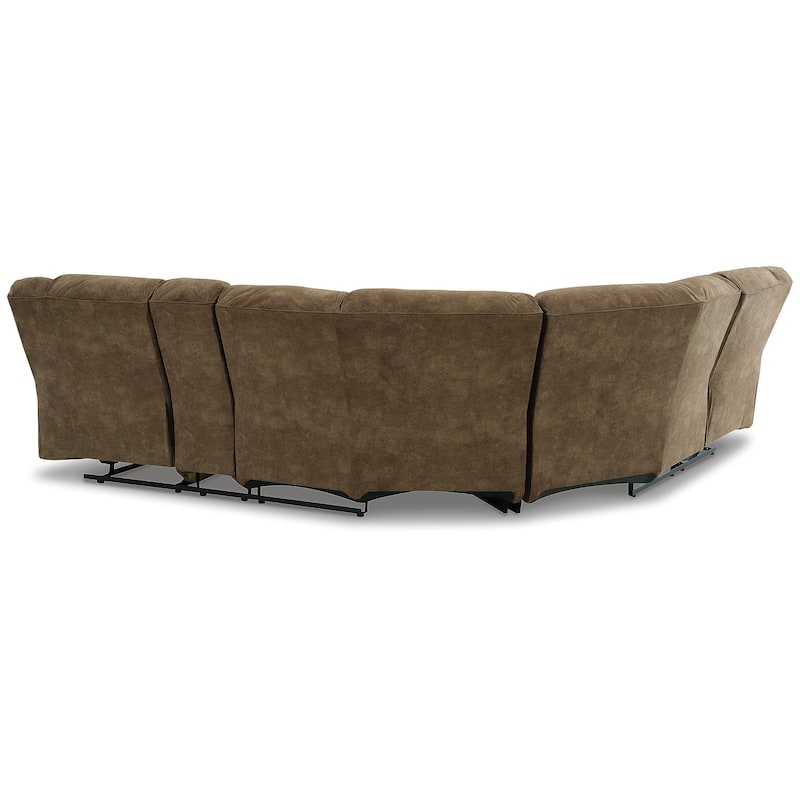 Signature Design by Ashley Partymate 2-Piece Reclining Sectional - 113"W x 99"D x 40"H