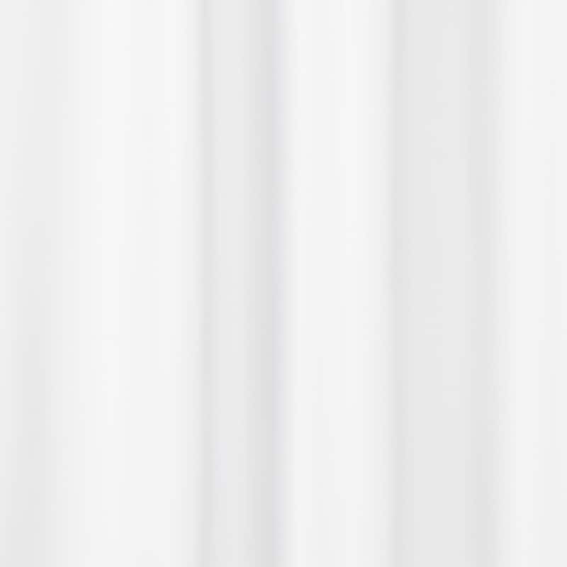 Whitmor No Hook Split Ring Shower Curtain, 71" x 74"