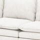preview thumbnail 19 of 28, Moasis 142 Inch Modular Velvet Sectional Sofa with Movable Ottoman and Pillow Armrest for Living Room
