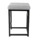 preview thumbnail 18 of 34, HomePop Open Back Metal 24" Counter Stool - 24 inches - 24 inches