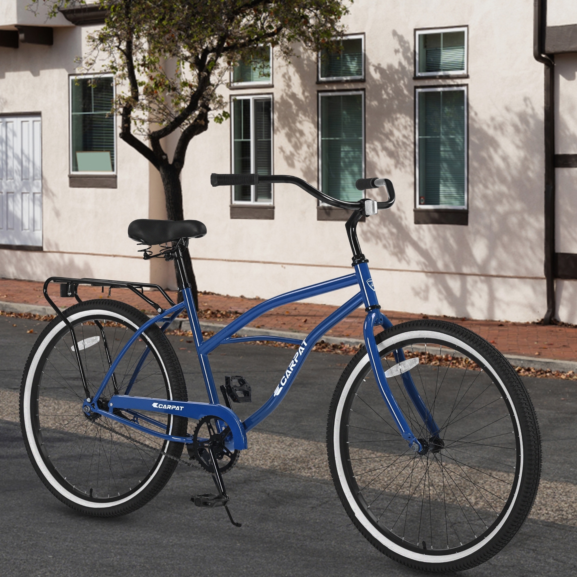 26 Inch Beach Cruiser Bike for Men and Women Steel Frame Single