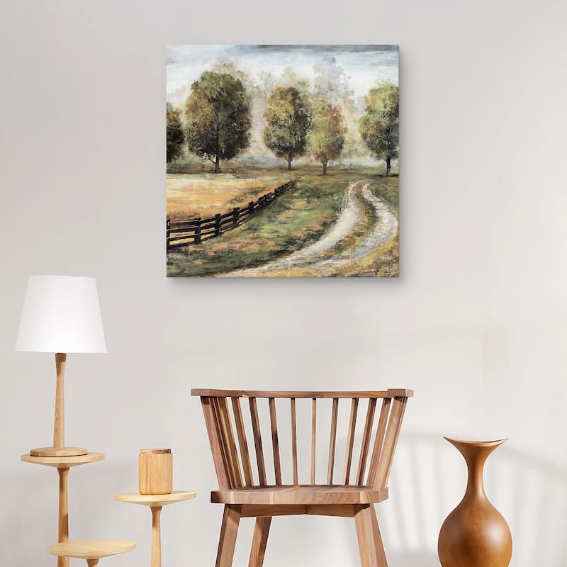 Back Home II Light by Sandy Doonan Canvas Art Print