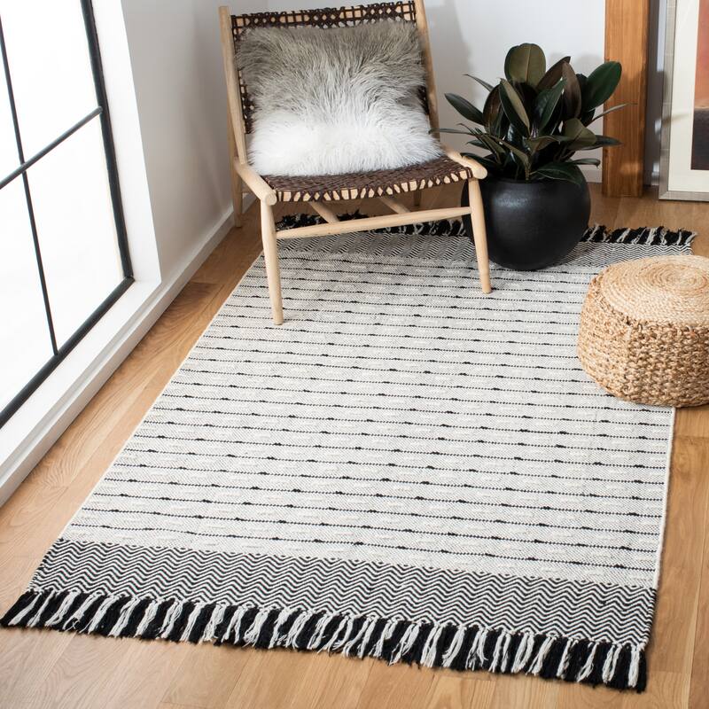 SAFAVIEH, Flatweave Vermont Rahime Boho Wool Rug