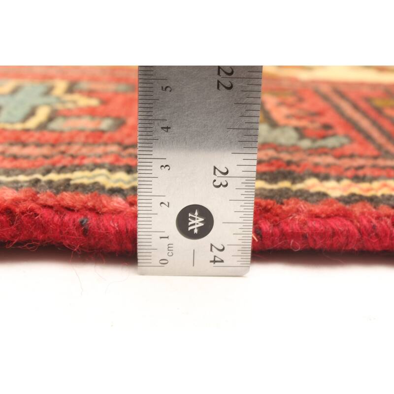 ECARPETGALLERY Hand-knotted Konya Anatolian Red Wool Rug - 4'9 x 6'1