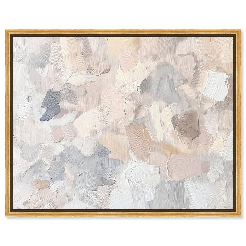 Soft Colors Fade I Canvas by Art Remedy - Gold - 36" x 30"