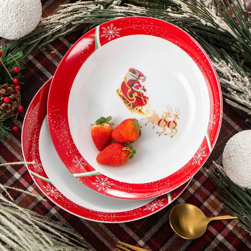 VEWEET Christmas Series 2-Piece Bowl Set