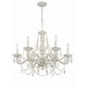 preview thumbnail 7 of 5, Crystorama Lighting Group Paris Market 6 Light 28" Wide Chandelier