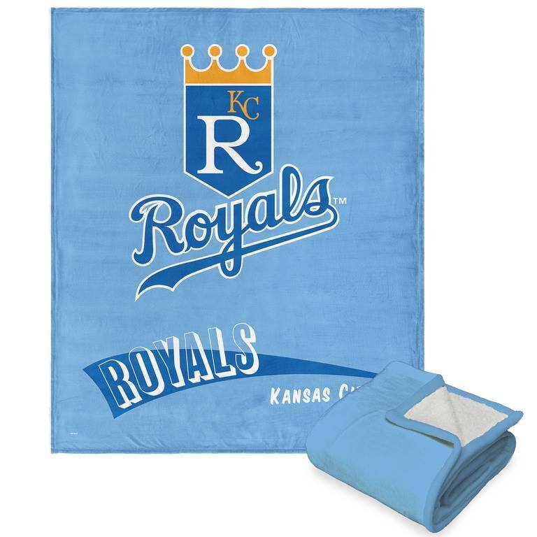 MLB CC Throwback Silk Touch Sherpa Throw Blanket