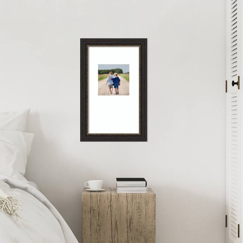 Accent Bronze Narrow Framed Picture Frame, Photo Frame