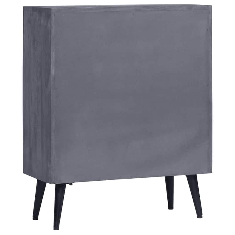 vidaXL Sideboard Solid Mango Wood 23.6"x11.8"x29.9"
