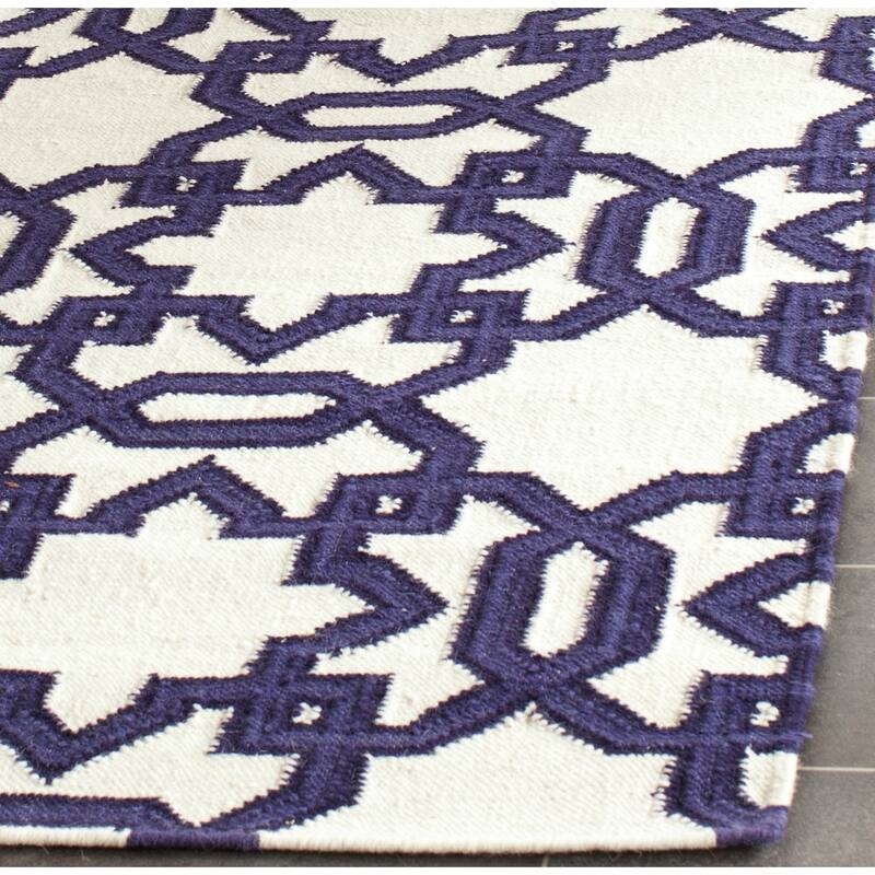 SAFAVIEH Handmade Flatweave Dhurries Hilpa Modern Moroccan Wool Rug