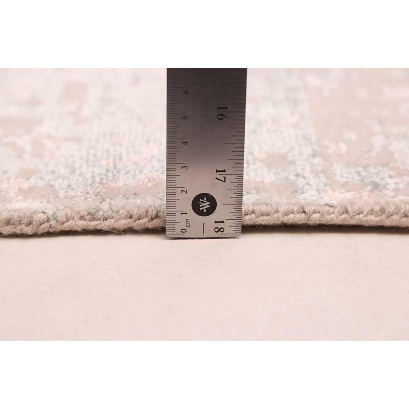 ECARPETGALLERY Hand-knotted Legacy Beige Silk, Wool Rug - 7'11 x 9'10