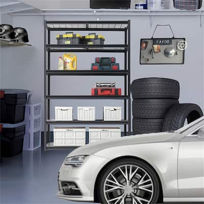 5 Tier Adjustable Heavy Duty Metal Storage Shelves