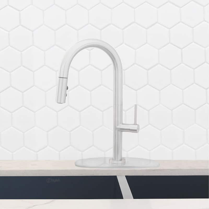 Single Hole 9.75-inch Kitchen Faucet Plate