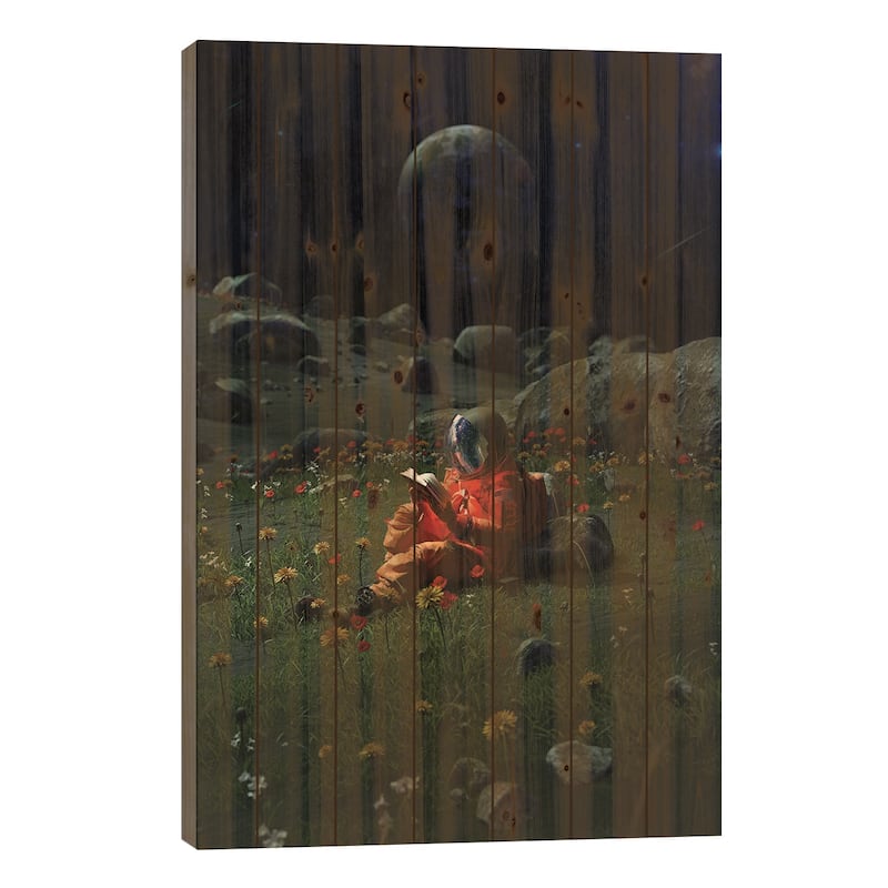 Chapter IX Print On Wood by Nicebleed - Multi-Color - 26x18x1.5