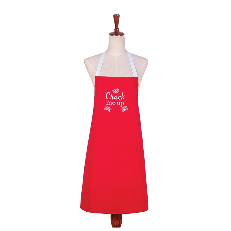 Crack Me Up Apron - Red