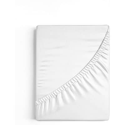 Organic Cotton Percale Fitted Sheet