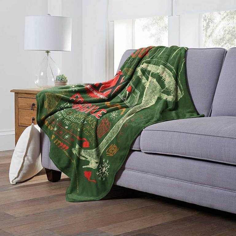 Warner Brothers A Christmas Story Silk Touch Throw Blanket