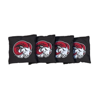 Winston Salem State WSSU Rams Black Cornhole Bags
