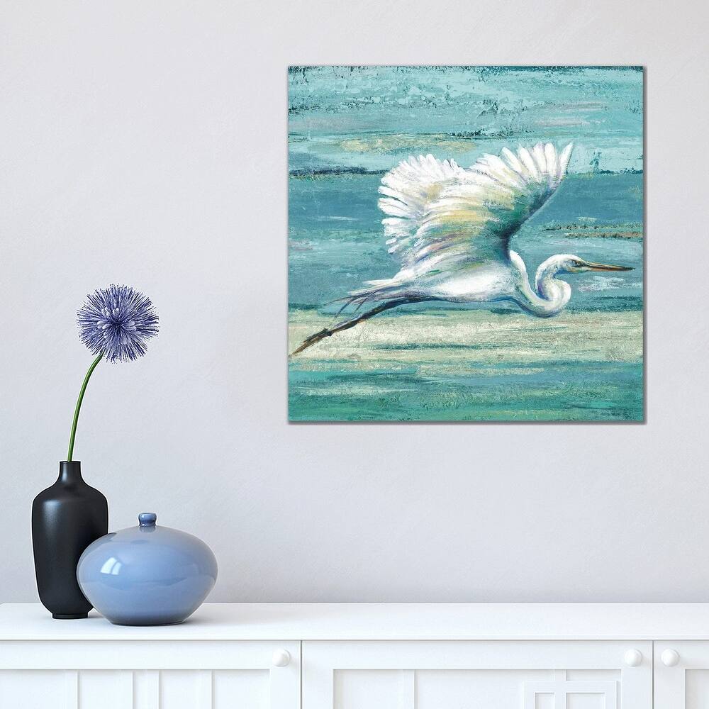 iCanvas "Great Egret I" by Patricia Pinto Canvas Print