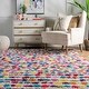 preview thumbnail 5 of 8, Nuloom Allard Striped Shag Area Rug
