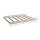 preview thumbnail 2 of 0, Beck 78" Wide Full Size Bed Rails, Willow Gray
