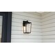 preview thumbnail 7 of 5, Jett 1-Light Matte Black Outdoor Wall Lantern