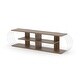 preview thumbnail 5 of 11, Modern 68 in. Wood TV Stand with 4 Storage Shelves Fits TV's up to 68 in.