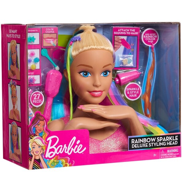 barbie hair styling head