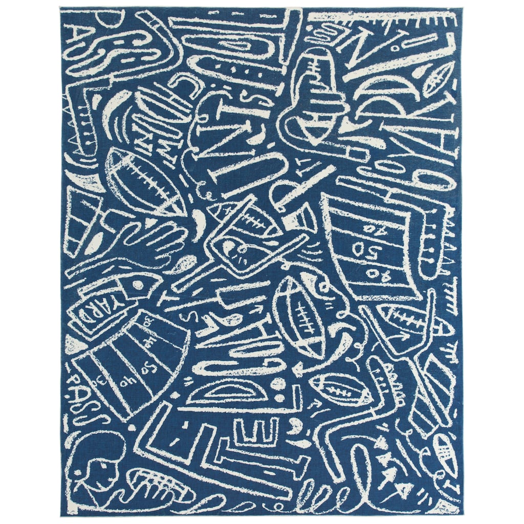 Katie Merz SPORTSGLYPHS Football Area Rug