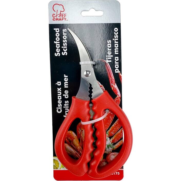 Chef Craft Stainless Steel Blade Seafood Scissors