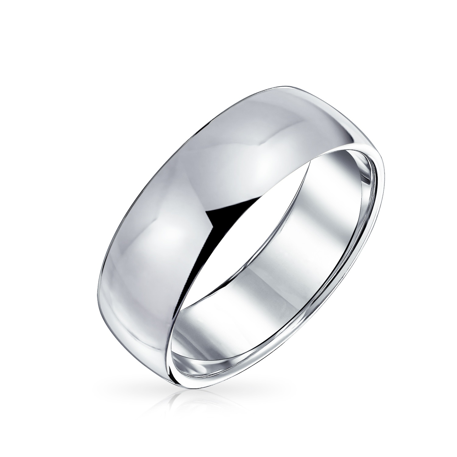 sterling silver band rings