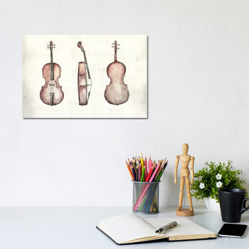 iCanvas "Cello" by Mike Koubou Canvas Print - 8x12x0.75