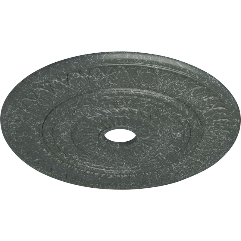 26 3/4"OD x 3 5/8"ID x 1 1/8"P Leaf Ceiling Medallion