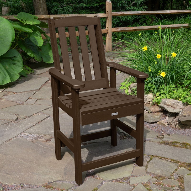 Lehigh Eco-friendly Counter Height Outdoor Dining Armchair