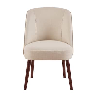 1 Piece Rounded Back Dining Chair Dining Room Chair Coffee Chair