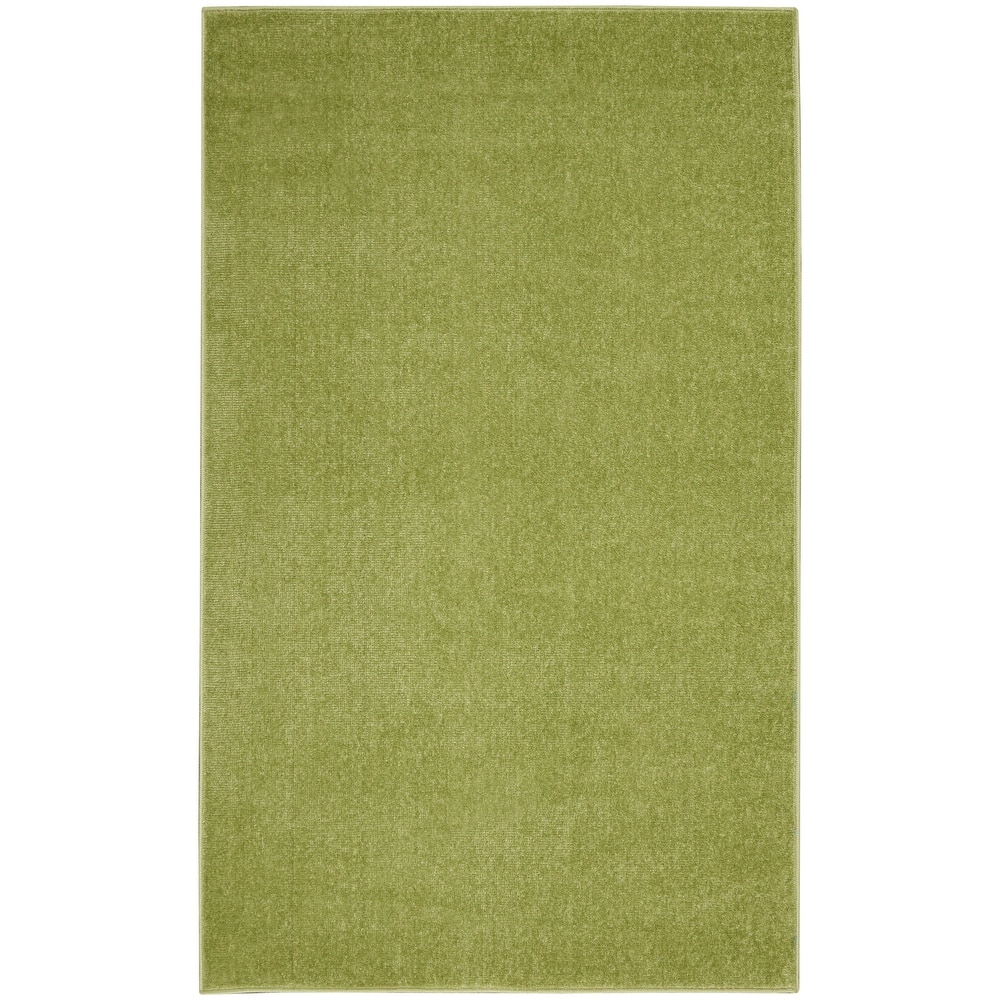 Nourison Modern Solid Indoor/Outdoor Area Rug