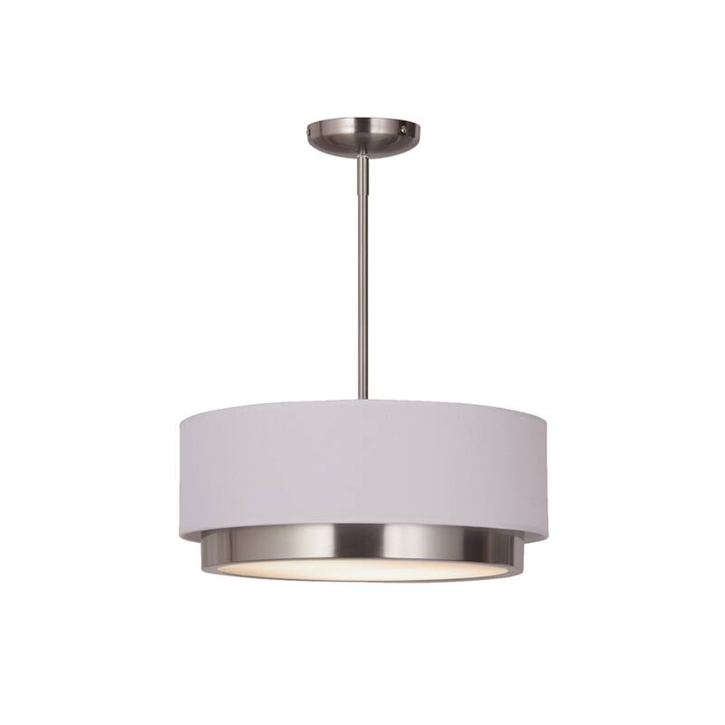 Justice Design Group Revere 9" 1-Light Pendant with Seeded Glass Shade - Matte Black
