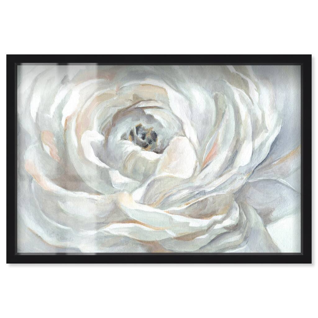 Powdery Peony Shadowbox by Art Remedy