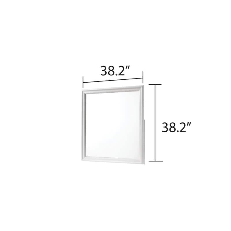 Brooklyn Modern Style Mirror Made with Wood